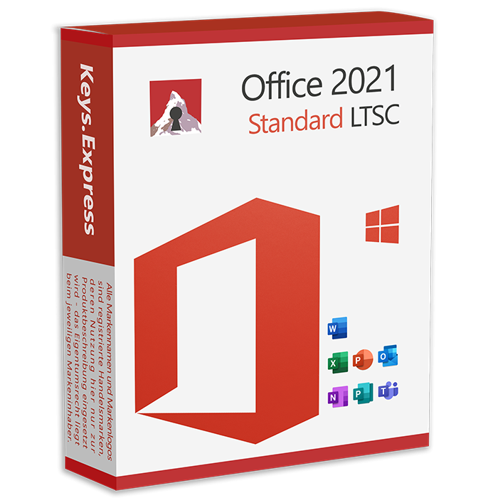 Microsoft Office Home and Business 2021 PC or Mac 1 Device Lifetime Licence  Box